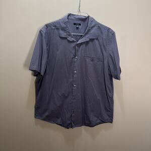 Men's XL Short Sleeve Dress Shirt - Alfani
